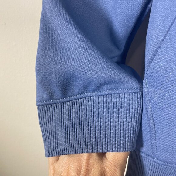 Mondetta Women's Performance Full Zip Smokey Blue Hoodie Medium! - Picture 3 of 6